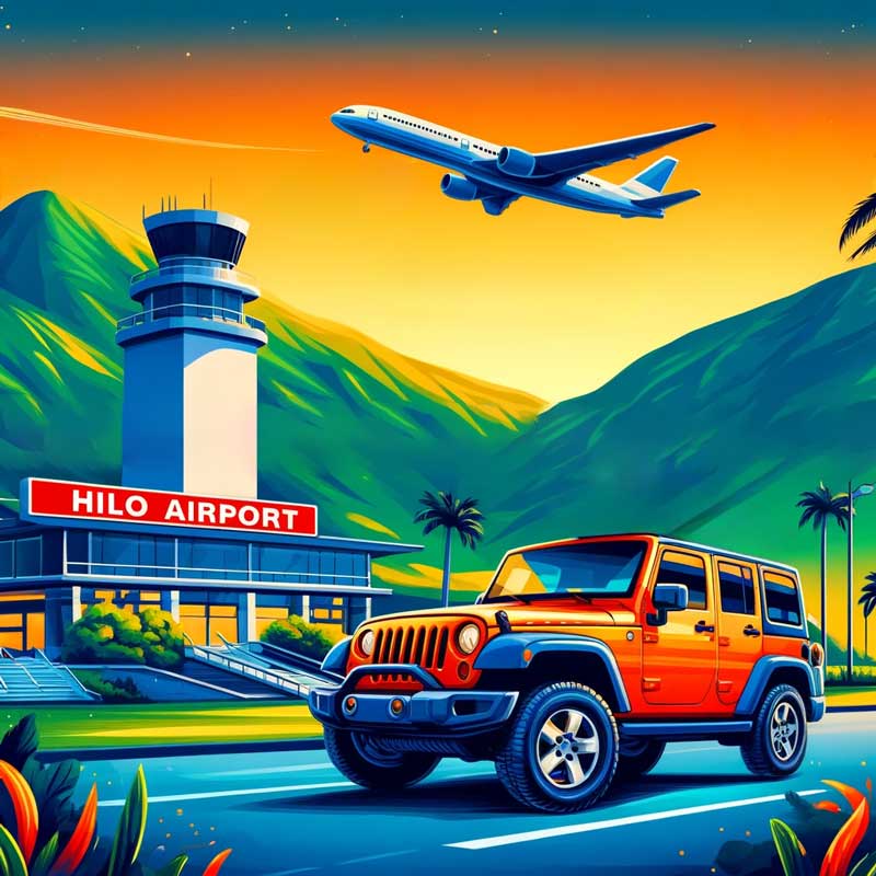 Hilo Jeep Rental Hilo Airport (ITO)